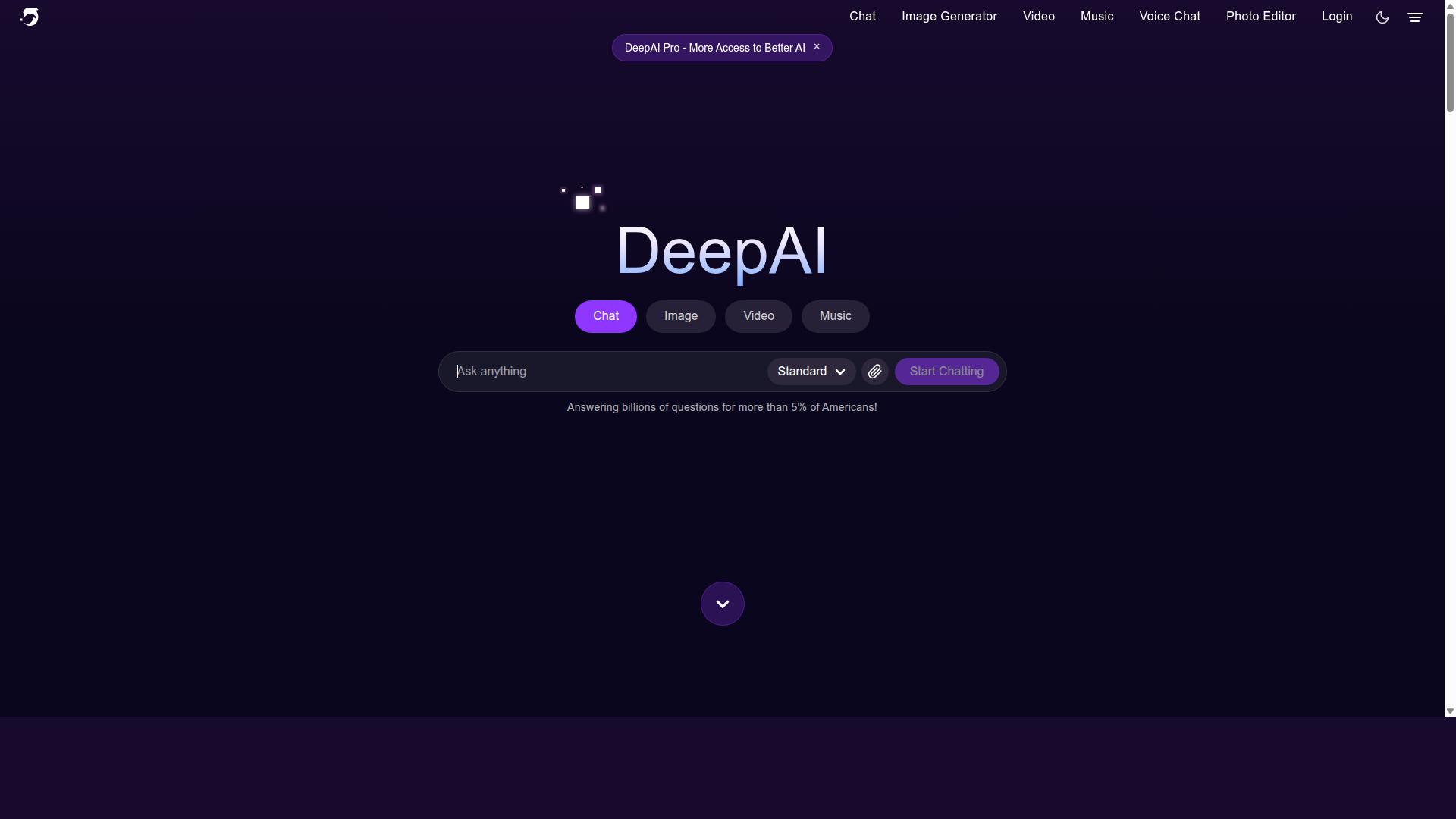 AI Writer website